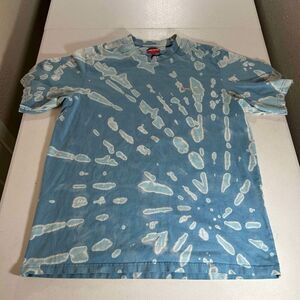 Supreme custom tie-dye shirt men's size large